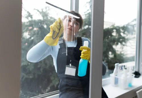 Nettoyage de vitres intérieures et extérieures à Coulimer